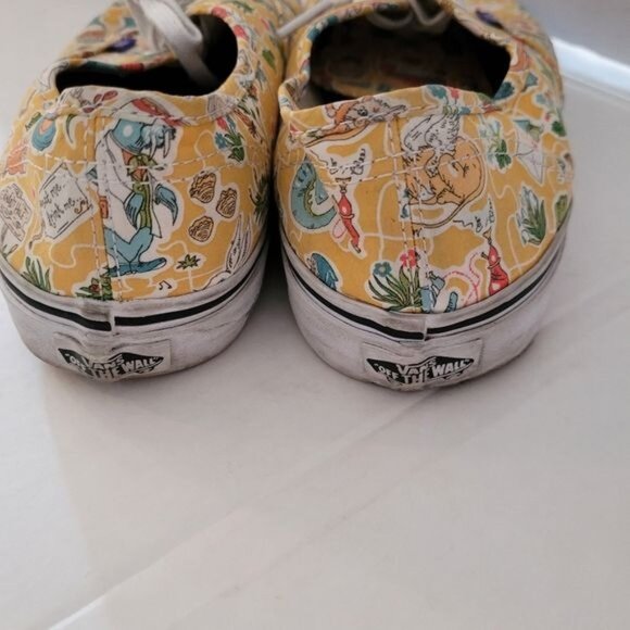 Women's Vans shoes liberty Of London Alice In Wonderland Size 9 - Picture 6 of 9